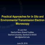 Gatan Webinar: Practical approaches to in-situ & environmental TEM